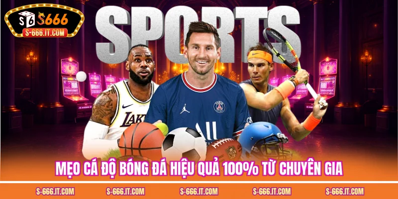 Mẹo cá độ bóng đá hiệu quả 100% từ chuyên gia